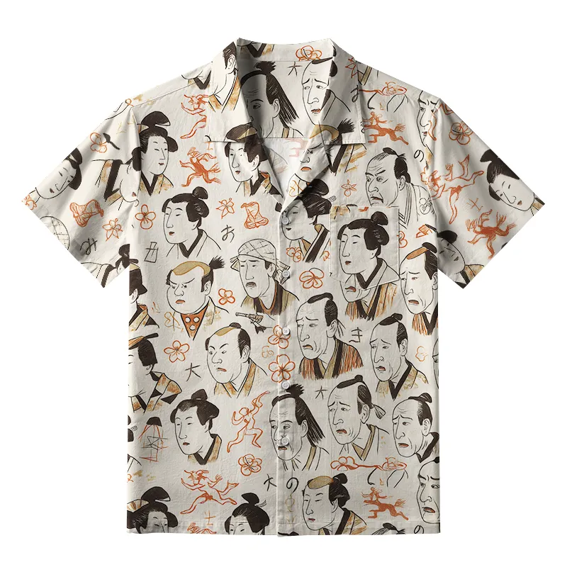 Tokyo-Tiger Japanese Traditional Portrait Aloha Hawaiian Shirt