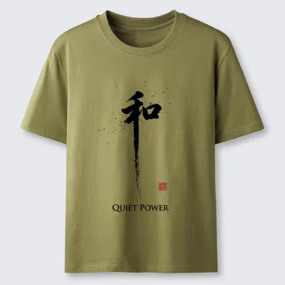 Tokyo-Tiger Kanji Peace Ink Art Classic T-Shirt
