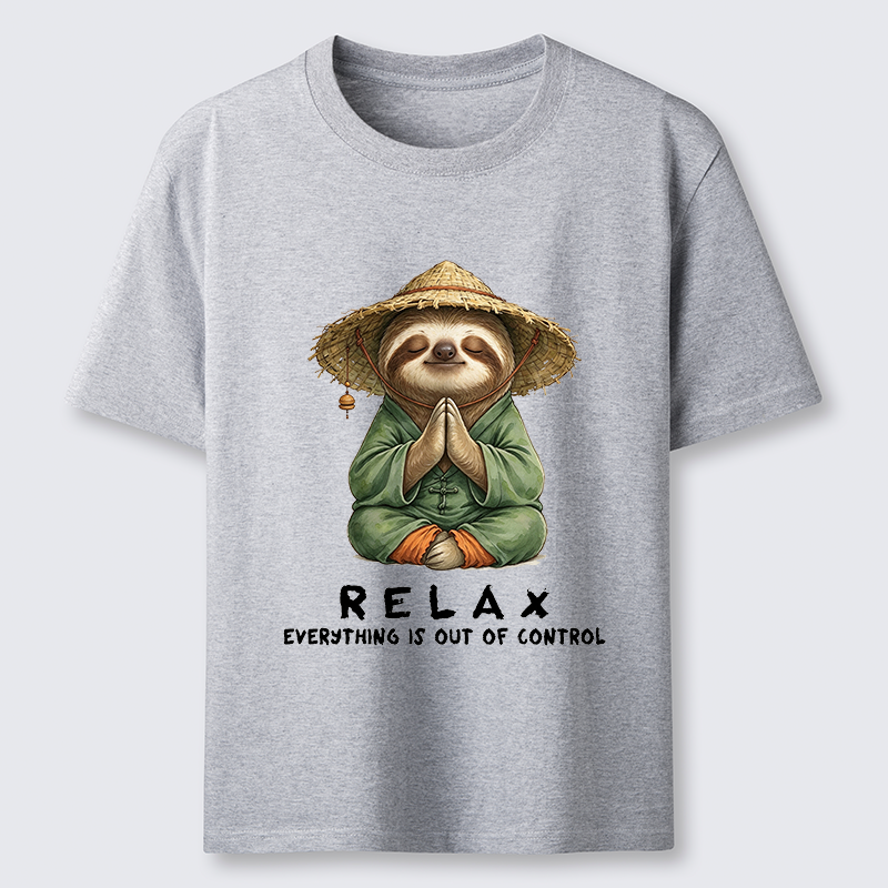 Tokyo-Tiger Zen Relax Sloth Graphic Classic T-Shirt