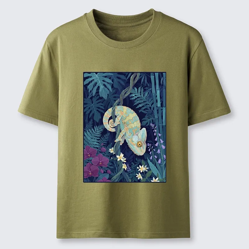 Tokyo-Tiger Jungle Chameleon Classic T-Shirt