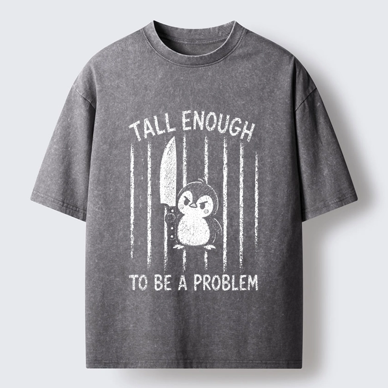 Tokyo-Tiger Strong Tall Mindset Washed T-Shirt
