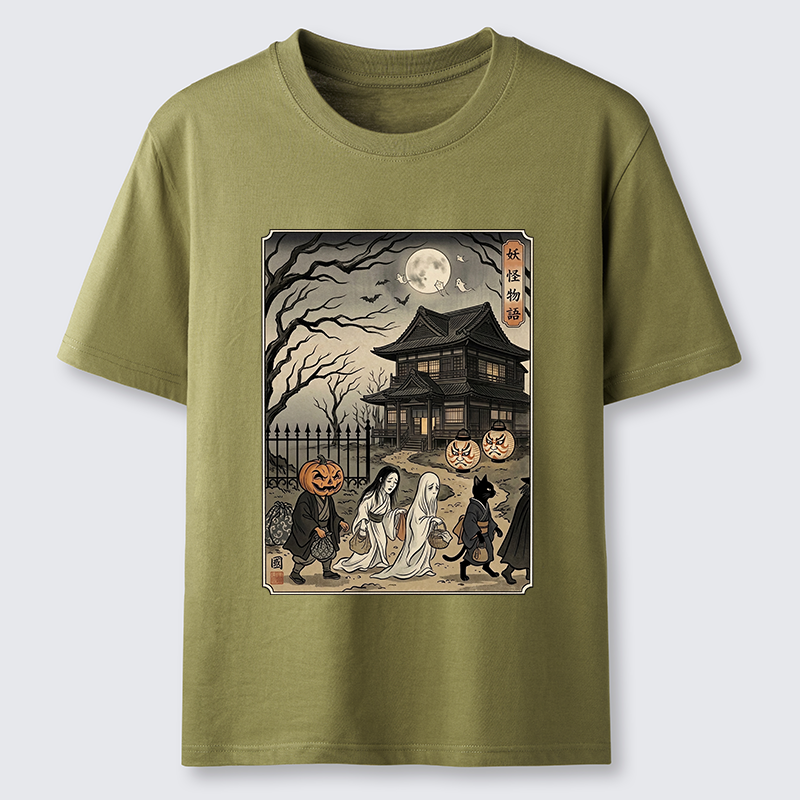 Tokyo-Tiger Vintage Yokai Art Classic T-Shirt
