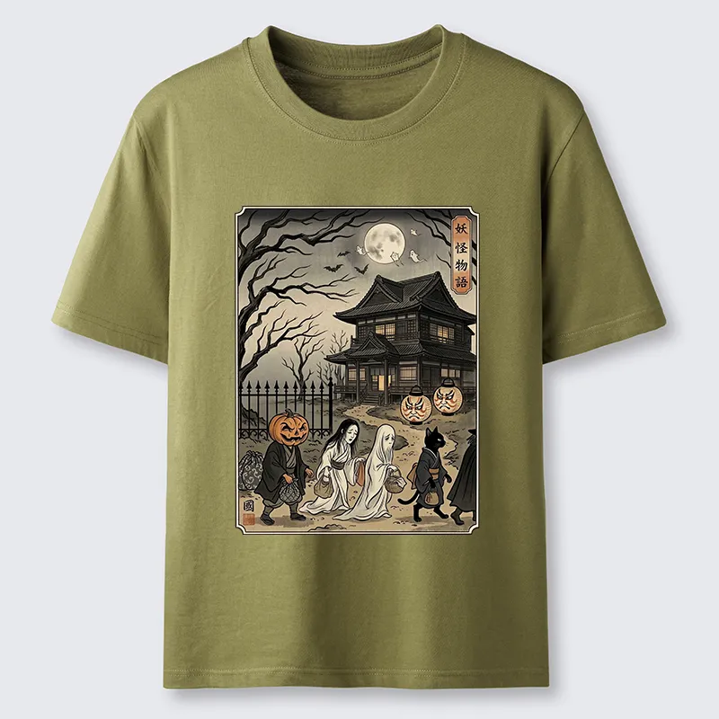 Tokyo-Tiger Vintage Yokai Art Classic T-Shirt