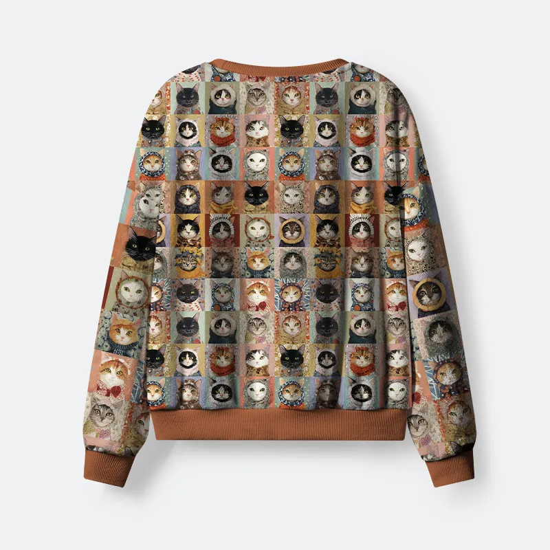 Tokyo-Tiger Kitty Quilt Flannel Pajama Set