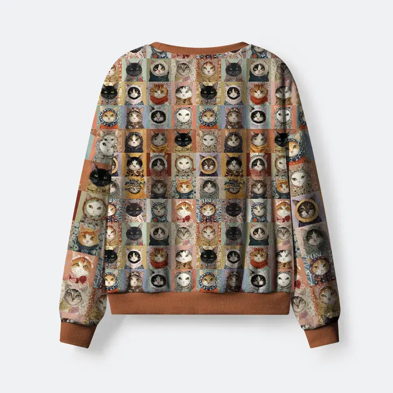 Tokyo-Tiger Kitty Quilt Flannel Pajama Set