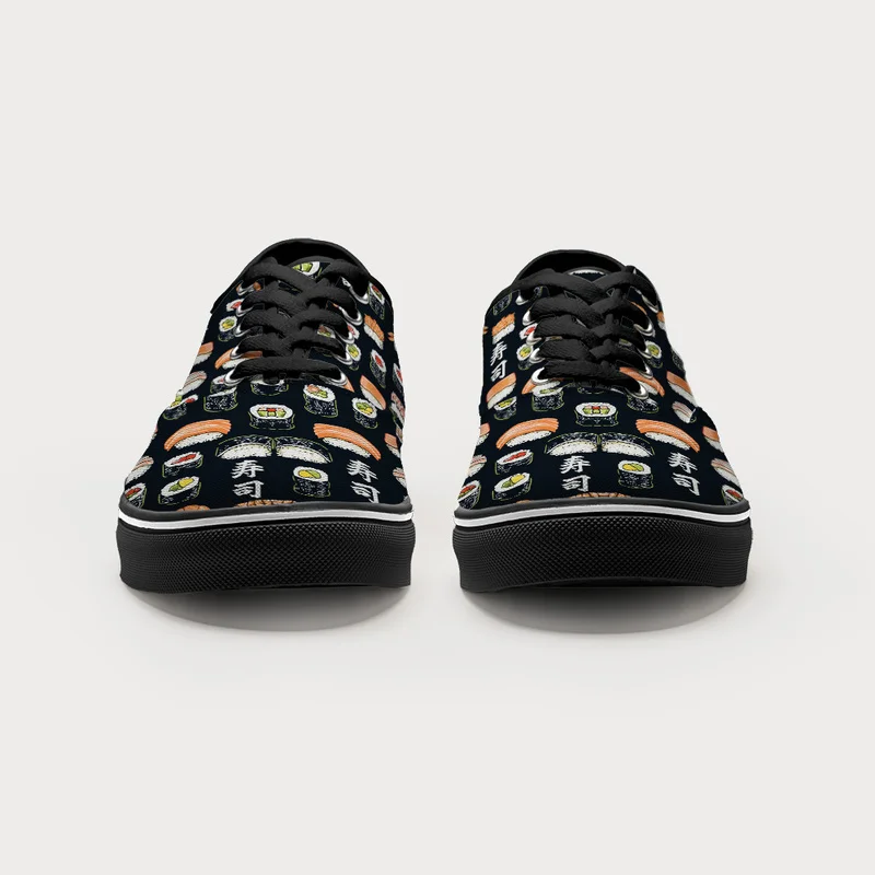 Tokyo-Tiger Delicious Sushi Canvas Shoes