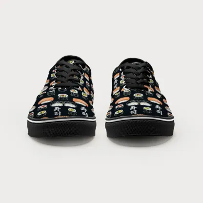 Tokyo-Tiger Delicious Sushi Canvas Shoes