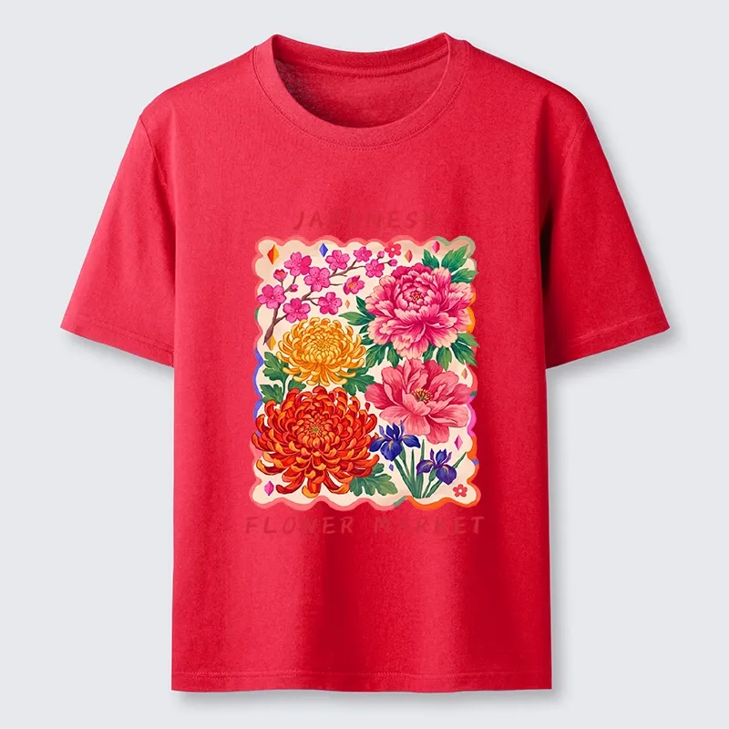 Tokyo-Tiger Bold Petal Art Classic T-Shirt