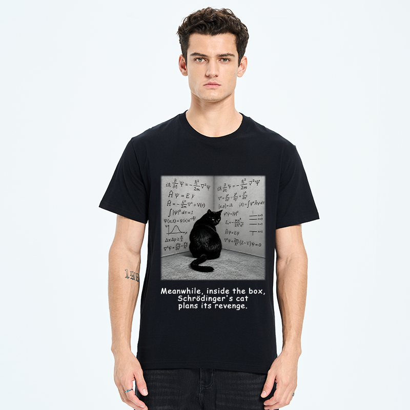 Tokyo-Tiger Box Black Cat Science Meme Classic T-Shirt