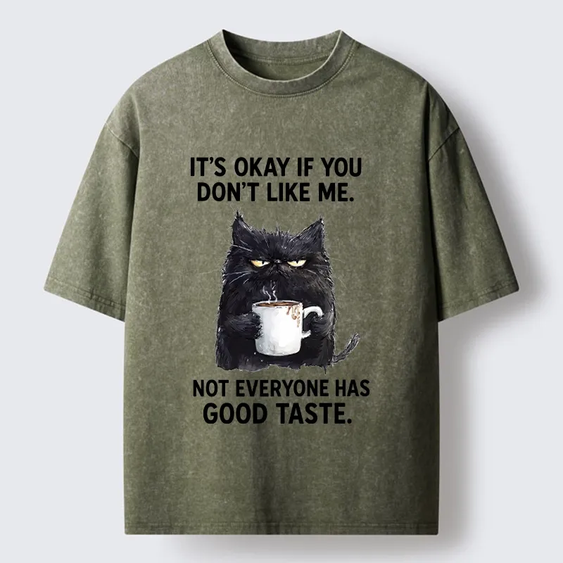 Tokyo‑Tiger Sassy Cat Energy Washed T‑Shirt