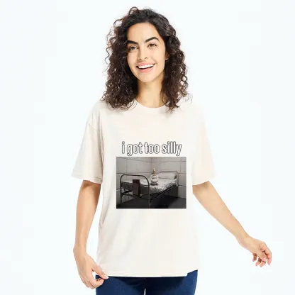 Tokyo-Tiger Duck In A Padded Room Meme Washed T-Shirt