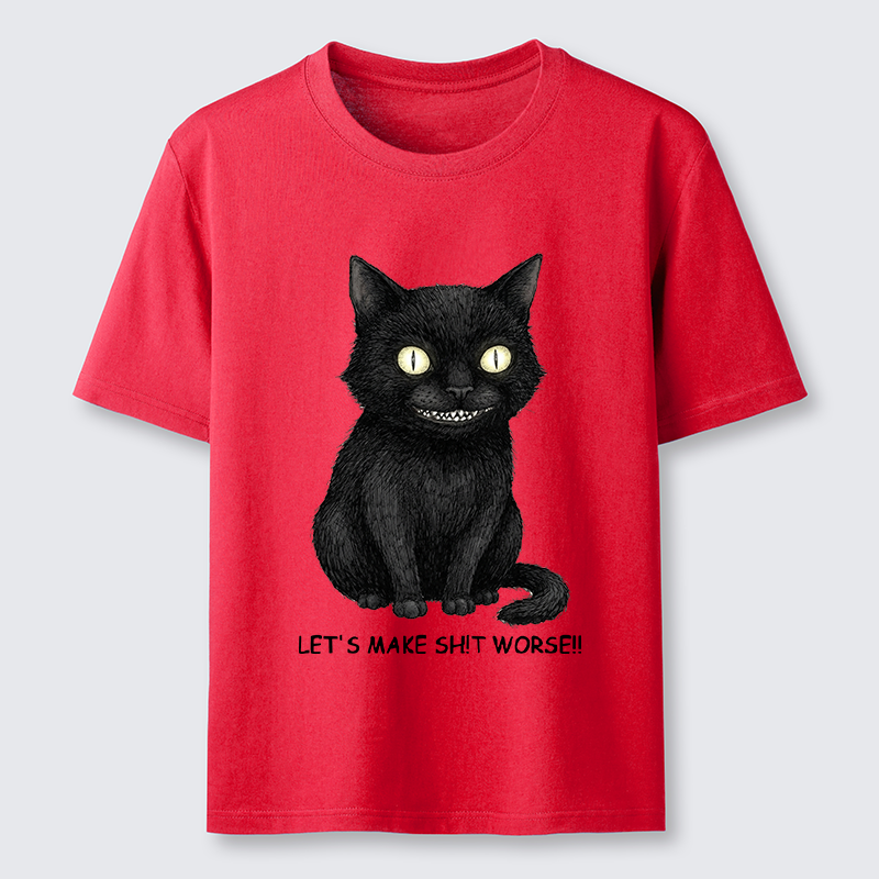 Tokyo-Tiger Mischief Black Cat Meme Classic T-Shirt