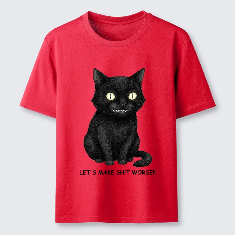 Tokyo-Tiger Mischief Black Cat Meme Classic T-Shirt