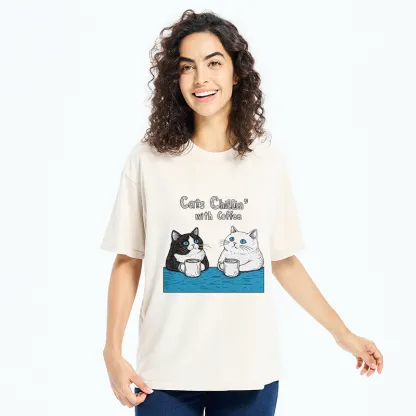 Tokyo-Tiger Leisure Time Washed T-Shirt