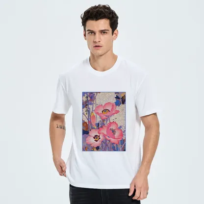 Tokyo-Tiger Vintage Japanese Poppy Art Classic T-Shirt