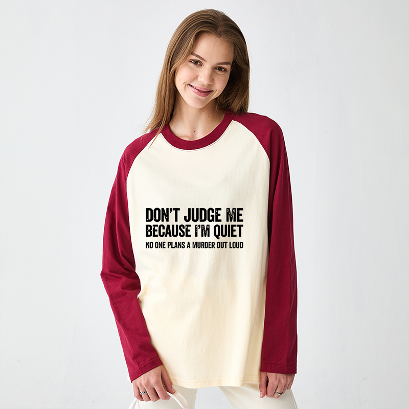 Tokyo-Tiger Sarcastic Funny Quote Raglan Long Sleeve T-shirt
