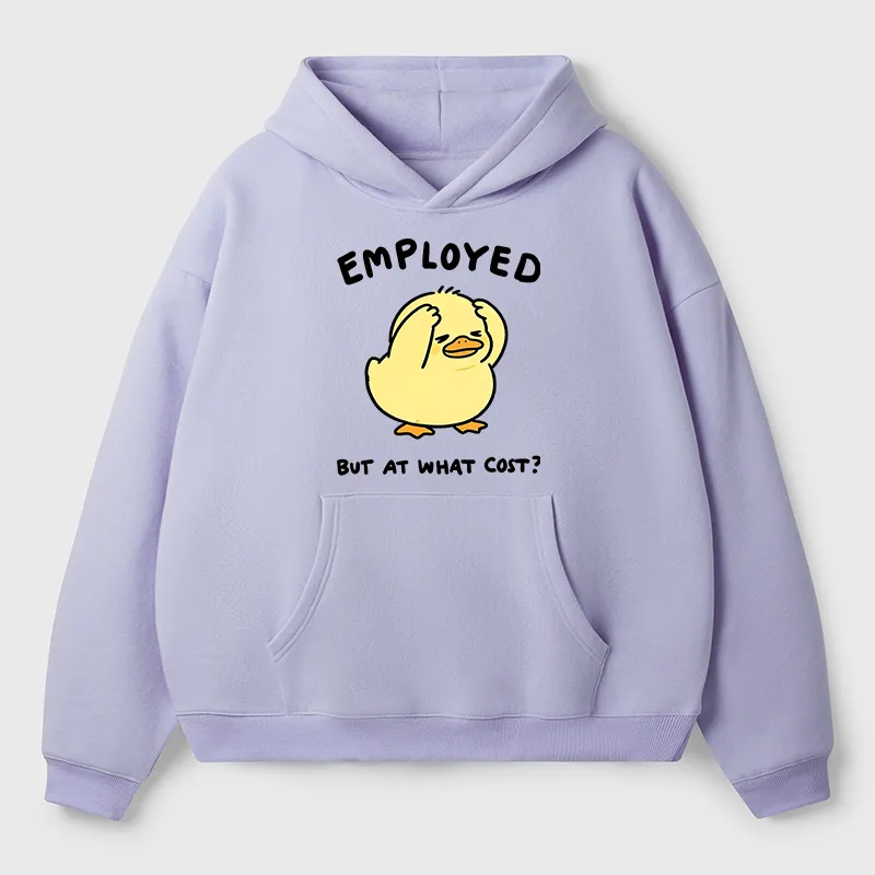 Tokyo‑Tiger Funny Work Duck Adult Fleece Hoodie