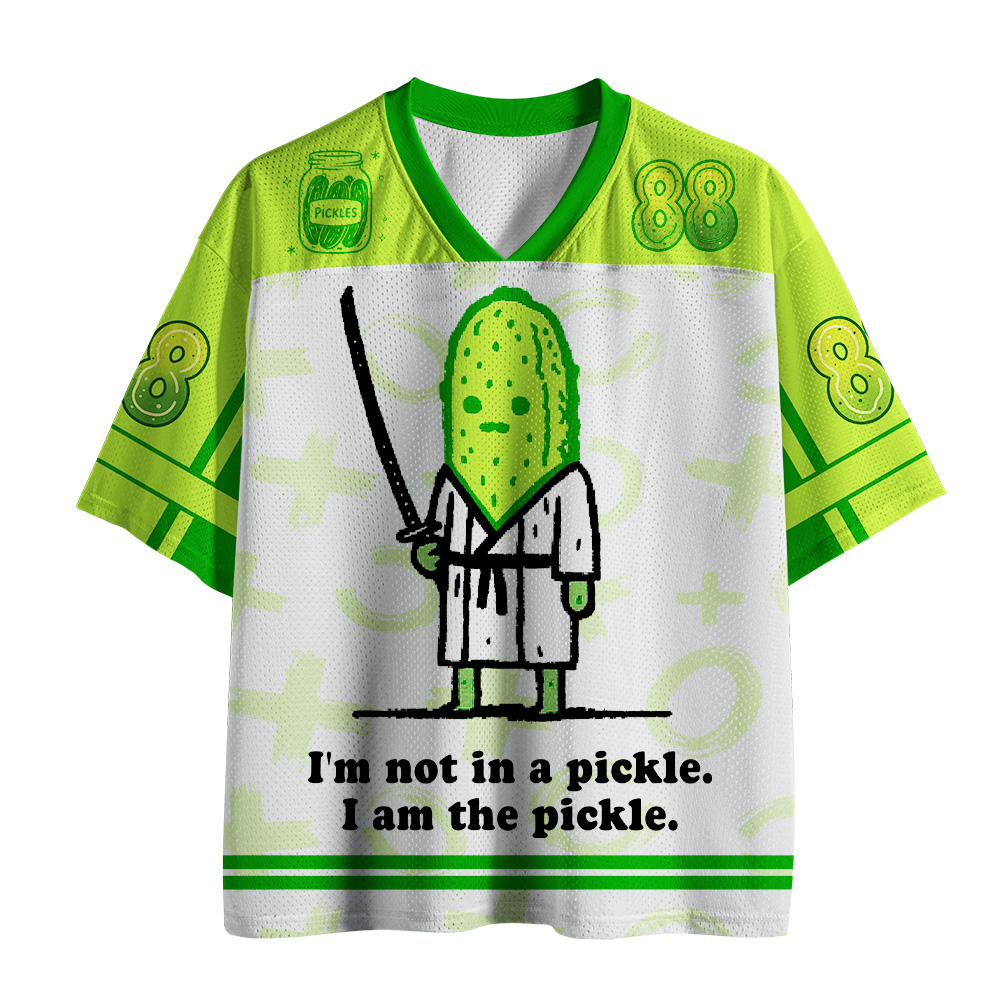 Tokyo-Tiger Japanese Pickle Samurai Mesh Jersey