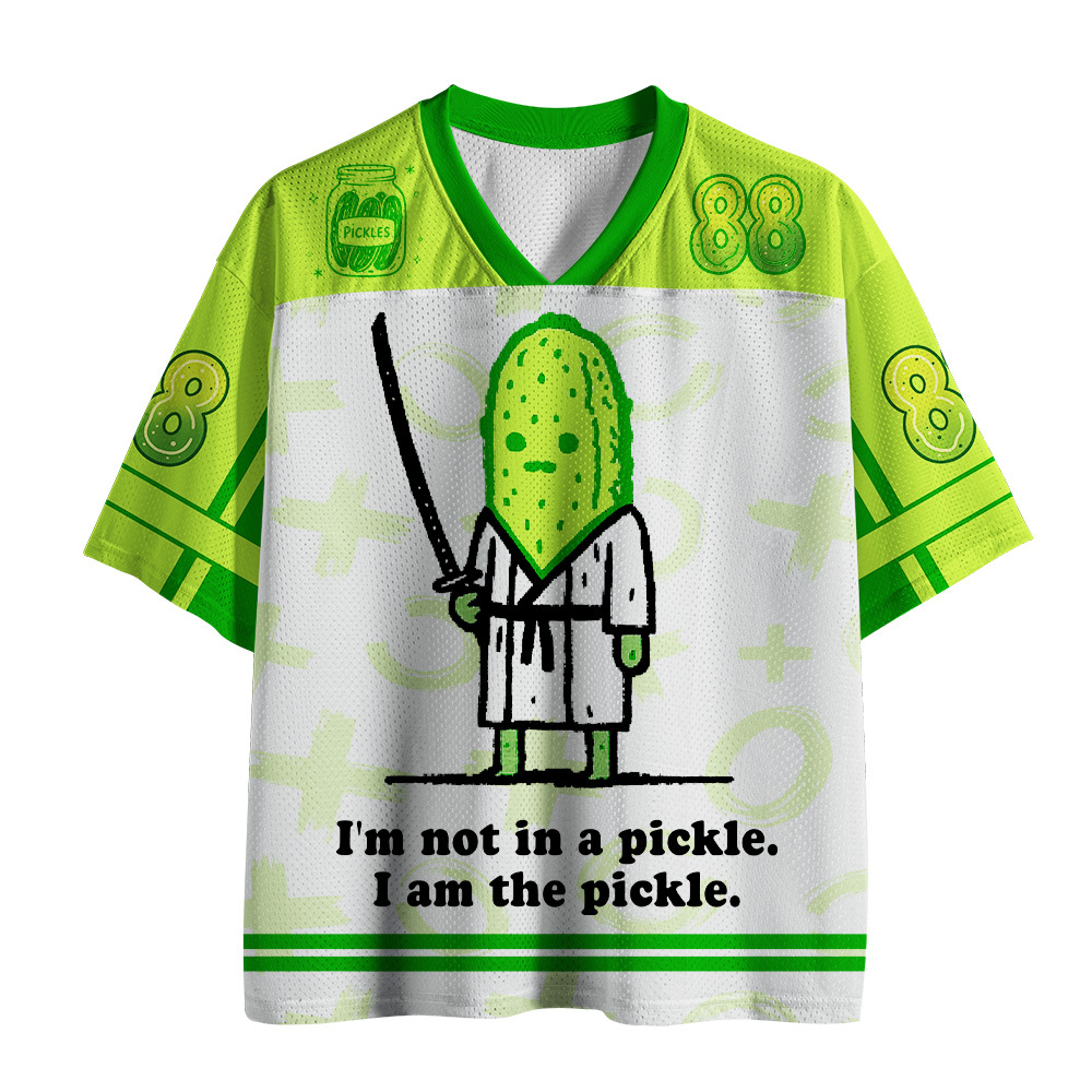 Tokyo-Tiger Japanese Pickle Samurai Mesh Jersey