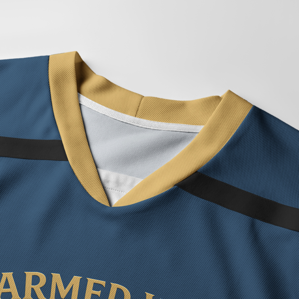 Tokyo-Tiger AWE:Armed With Empathy Long-Sleeve Hockey Jersey