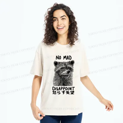 Tokyo-Tiger Disappointed Raccoon Washed T-Shirt