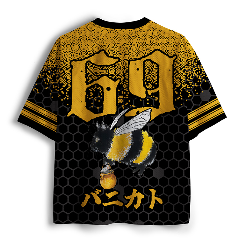 Tokyo-Tiger Catbee Funny Mesh Jersey