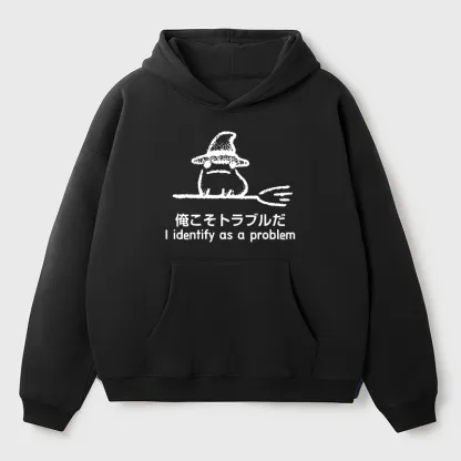 Tokyo-Tiger Mischief Magic Dude Adult Fleece Hoodie