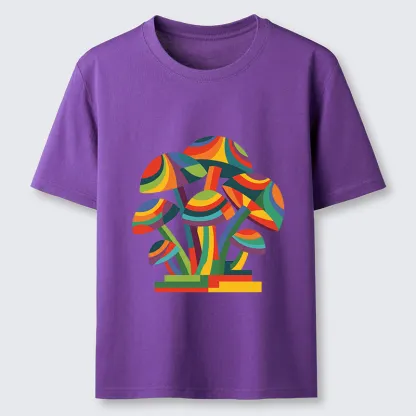 Tokyo-Tiger Colorful Mushroom Art Classic T-Shirt