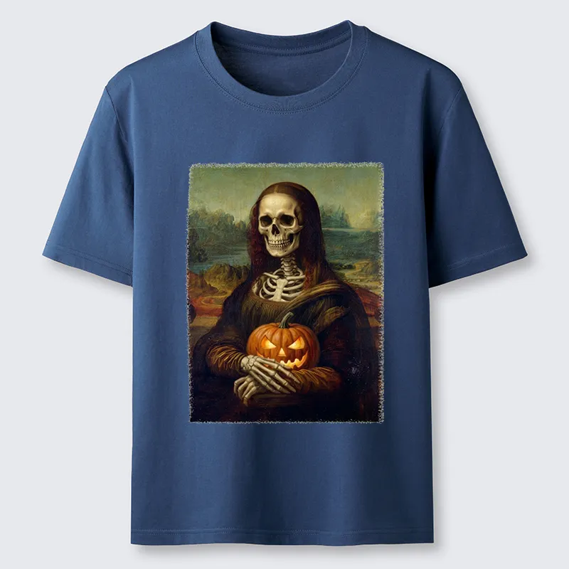 Tokyo-Tiger Skeleton Mona Lisa Meme Classic T-Shirt