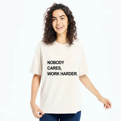 Tokyo-Tiger No Excuse Work Hard Meme Washed T-Shirt