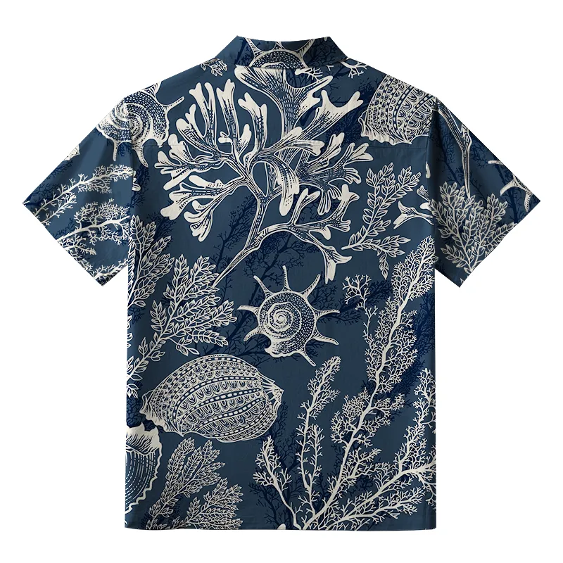 Tokyo-Tiger Marine Mystery Button-up Shirt