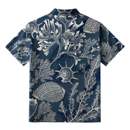 Tokyo-Tiger Marine Mystery Button-up Shirt