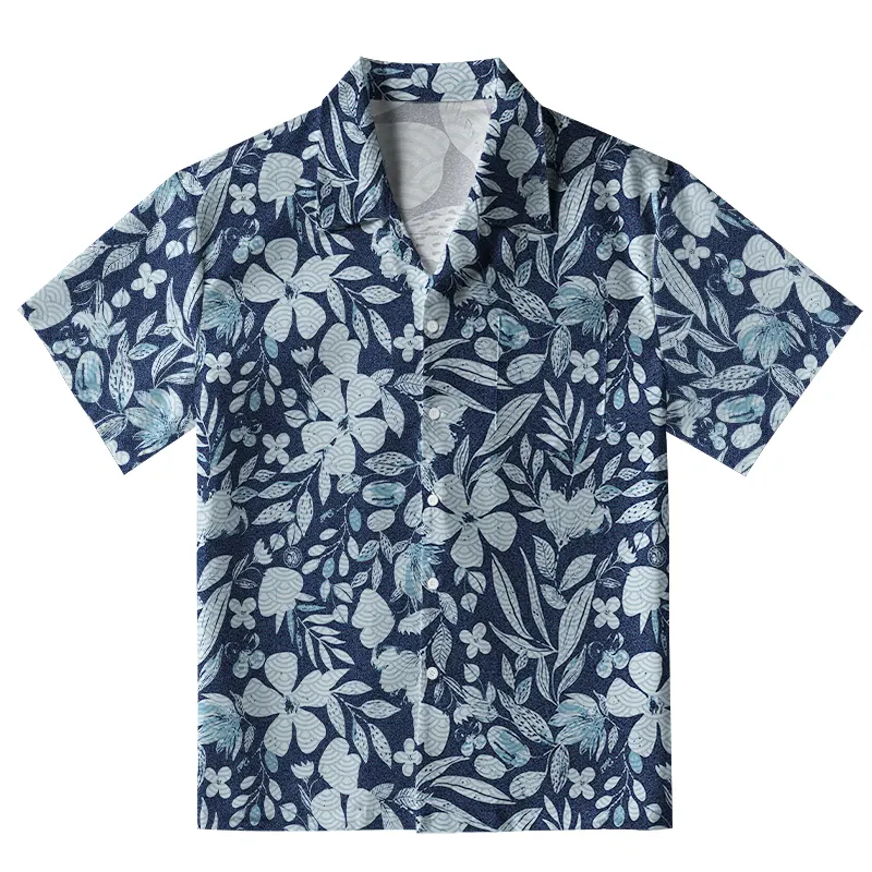 Tokyo-Tiger Floral Fantasy Aloha Hawaiian Shirt