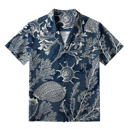 Tokyo-Tiger Marine Mystery Aloha Hawaiian Shirt
