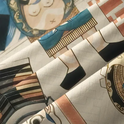 Tokyo-Tiger Japan's Cultural Kaleidoscope Button-up Shirt