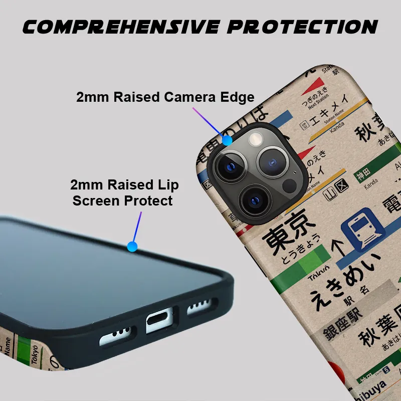 Tokyo-Tiger Japanese Line Station Sign Phone Case