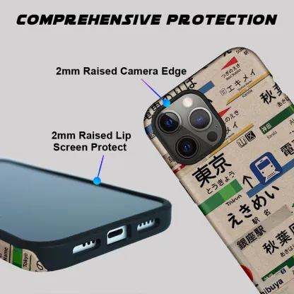 Tokyo-Tiger Japanese Line Station Sign Phone Case