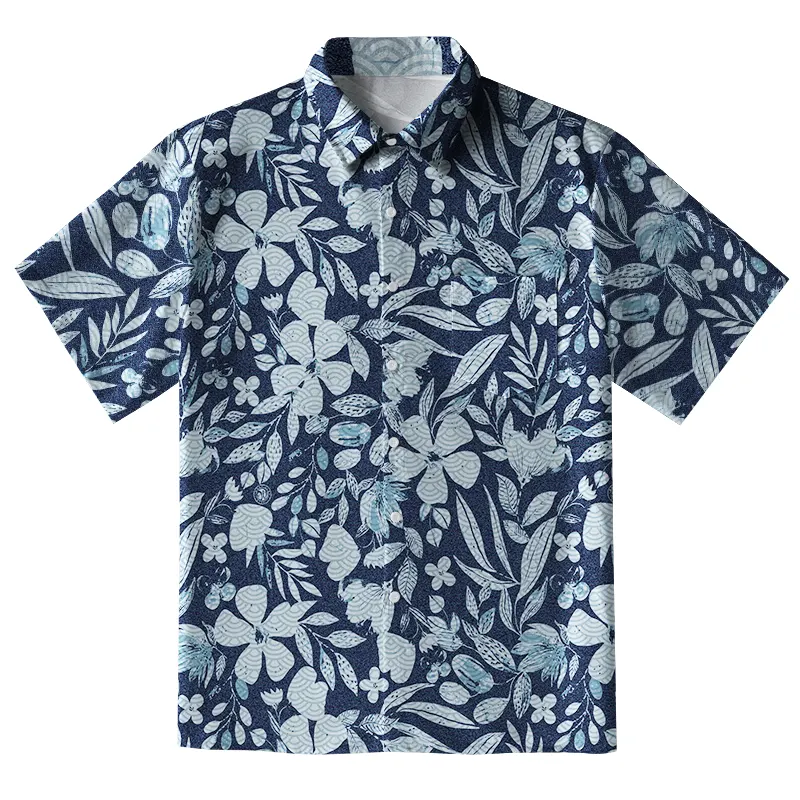 Tokyo-Tiger Floral Fantasy Button-up Shirt