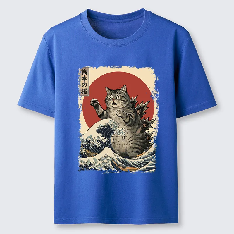 Tokyo-Tiger Catzilla Is Causing Destruction Classic T-Shirt