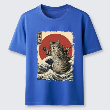 Tokyo-Tiger Catzilla Is Causing Destruction Classic T-Shirt