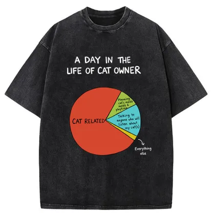 Tokyo-Tiger Centered Around The Life Of A Cat Washed T-Shirt