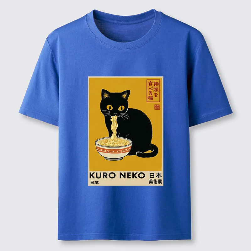 Tokyo-Tiger Kuro Neko Ramen Classic T-Shirt