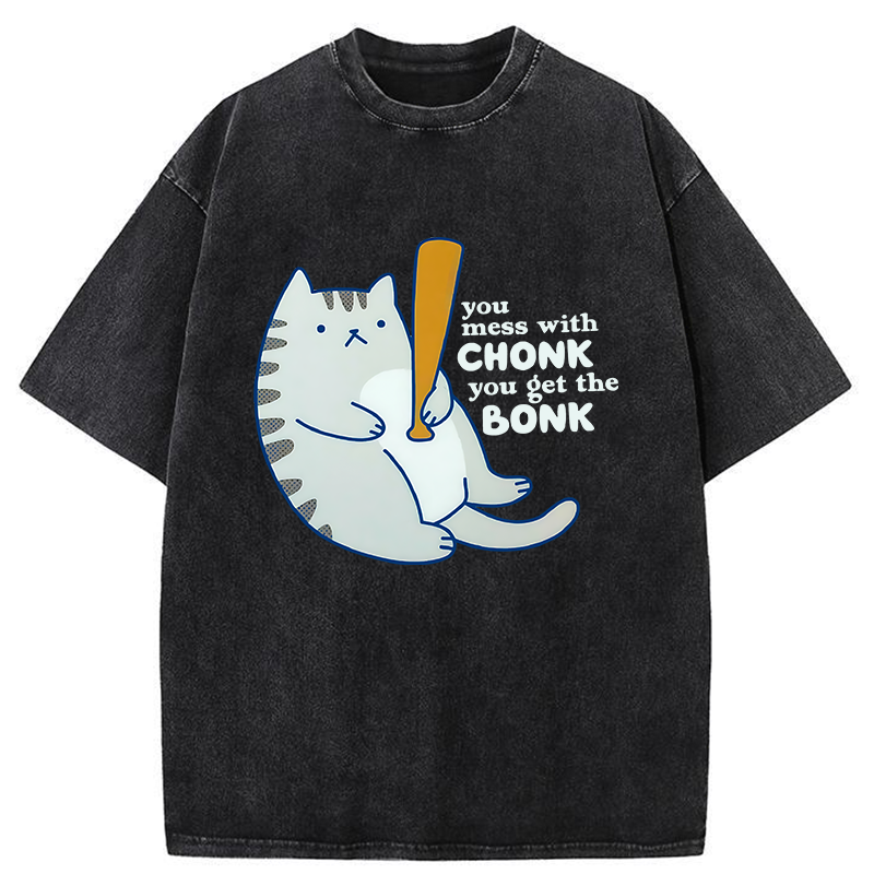 Tokyo-Tiger Get Beaten By The Cat Washed T-Shirt