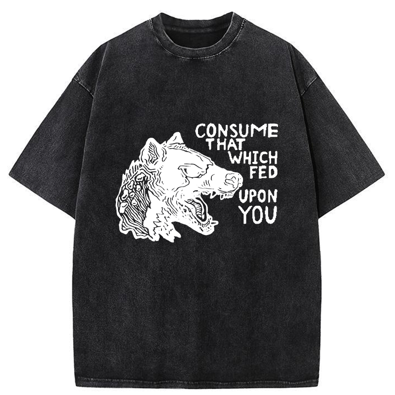 Tokyo-Tiger Rebellious Hyenas Washed T-Shirt