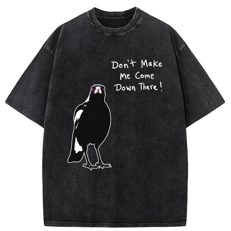 Tokyo-Tiger Angry Crow Meme Washed T-Shirt