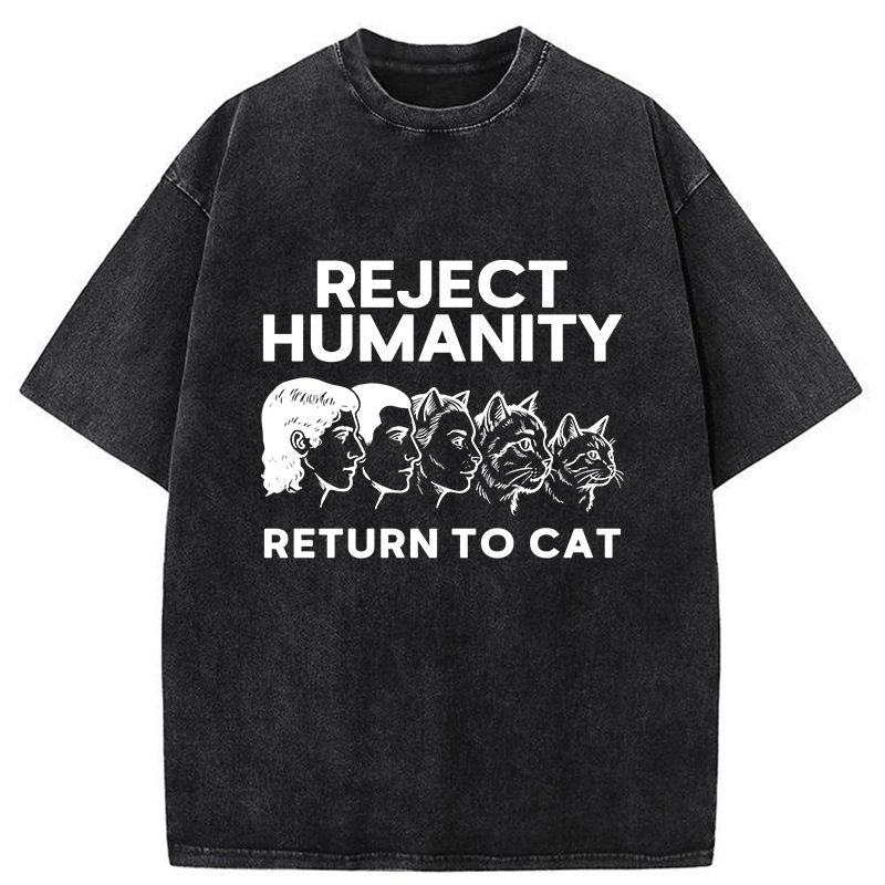 Tokyo-Tiger Return The Cat Washed T-Shirt