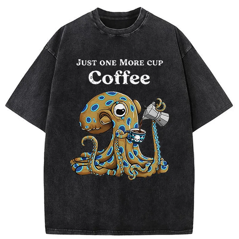 Tokyo-Tiger Poisoned Coffee Washed T-Shirt