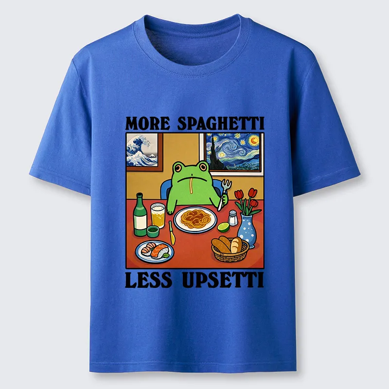 Tokyo-Tiger More Spaghetti Less Upsetti Frog Classic T-Shirt