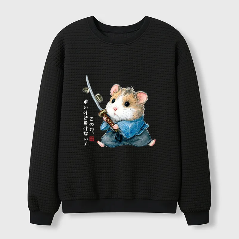 Tokyo-Tiger Heavy Sword, Strong Heart Waffle Sweatshirt