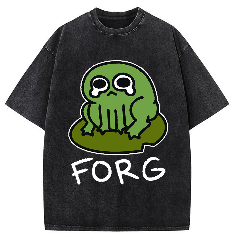 Tokyo-Tiger Sad Forg Washed T-Shirt